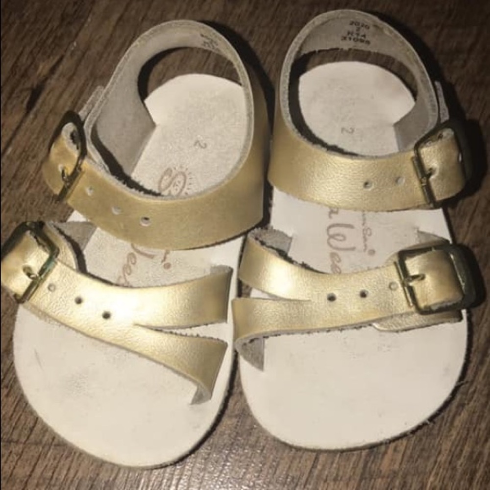 Gold Salt Water Sea Wees Size 2